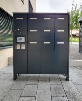 Grosse Briefkastengruppen sind nach Belieben konfigurierbar. Fragen Sie uns an.